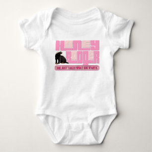 Body Le blaireau de miel prend ce qu'ELLE veut