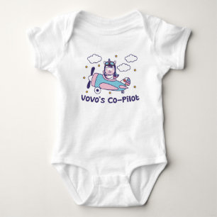 Body Le copilote de Vovo - Avion Licorne