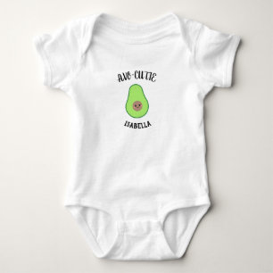 Body Le costume de bébé personnalisé Avo-Cutie Avocado