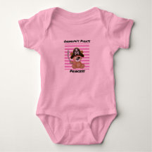 Le costume du bébé Tutu, princesse pirate de grand