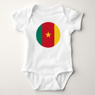 Body Le drapeau camerounais maillot de bébé