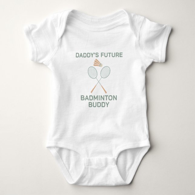 Body Le futur partenaire de badminton de papa - Badmint (Devant)