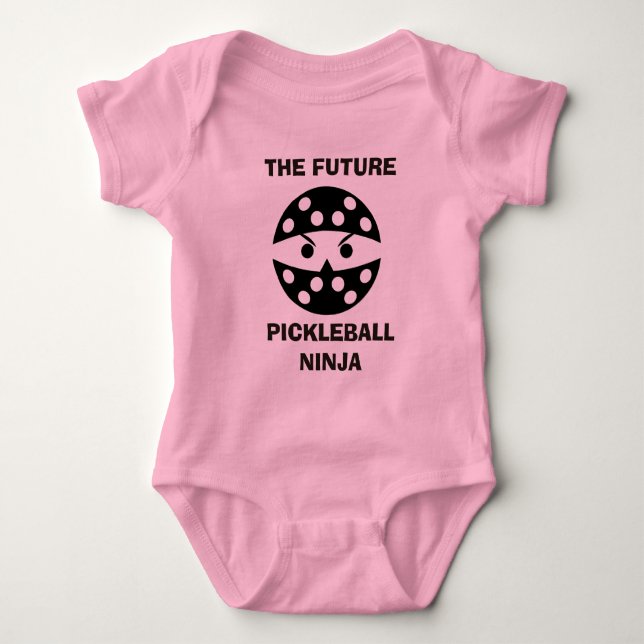 Body Le futur Pickleball Ninja, joli cadeau pour bébé (Devant)
