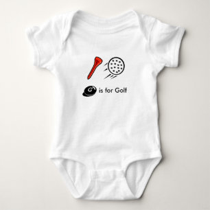 Body Le golf mignon badine le T-shirt