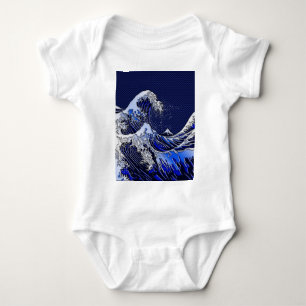 Body Le Grand Hokusai Wave chrome fibre de carbone Déco