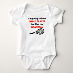 Body Le joueur de tennis aiment ma grand-maman