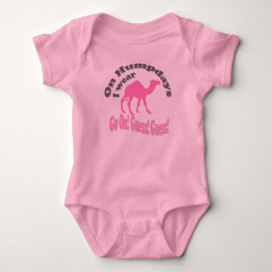 Body Le jour de Hump je porte rose et chameau