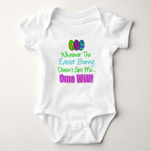 Body Le lapin de Pâques Oma va le faire