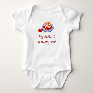Body Le papa est un T-shirt de bébé de chef de