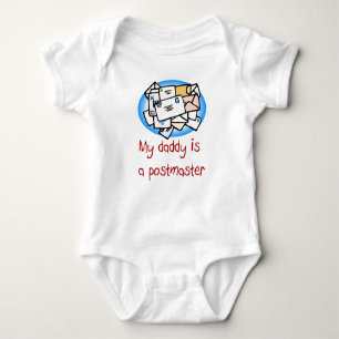 Body Le papa est un T-shirt de bébé de receveur des