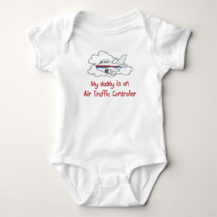 Body Le papa est une chemise de bébé de contrôleur de