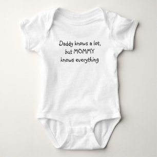 Body Le papa sait beaucoup, mais la MAMAN sait tout