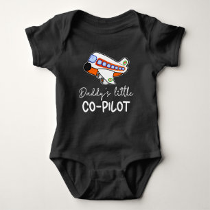 Body Le petit copilote de papa   Mélange pilote future