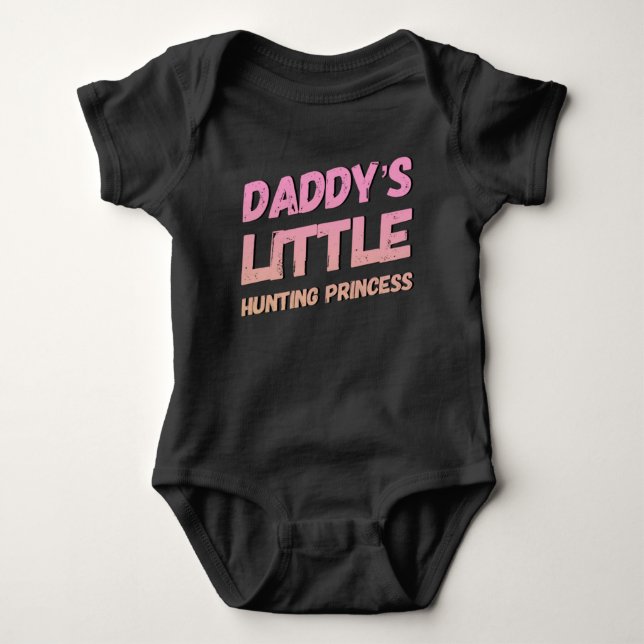 Body Le petit costume de bébé Princess Chasse à papa (Devant)