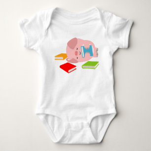 Body Le Petit Louveur de livre (Cochon de dessin)