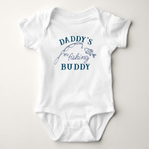 Body Le petit pote de pêche de papa drôle de nouveau-né