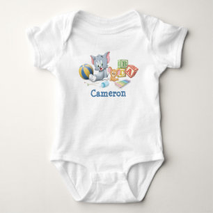 Body Le petit Tom et Jerry jouant avec des jouets