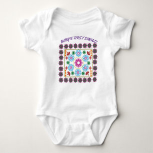 BODY LE PREMIER BODYSUIT DE BÉBÉ DIWALI RANGOLI