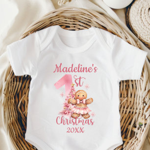 Body Le premier Noël de bébé Gâteau d'épices personnali