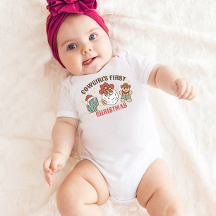 Body Le premier T-shirt de Noël de la Cowgirl