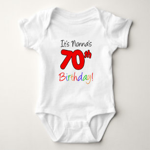 Body Le soixante-dixième anniversaire de Nonna