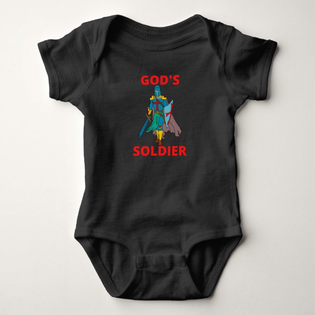 Body Le Soldat de Dieu en armes Unisex (Devant)