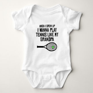Body Le tennis de jeu aiment mon grand-papa