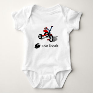 Body Le tricycle mignon badine le T-shirt