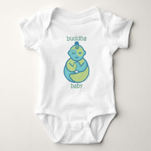 Body Le yoga parlent le bébé : Bébé bleu de Bouddha
