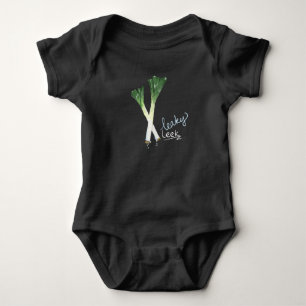 Body Leaky Leek Funny Pun Baby Shirt