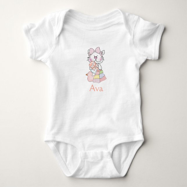 Body Les cadeaux pour bébés personnalisés d'Ava (Devant)