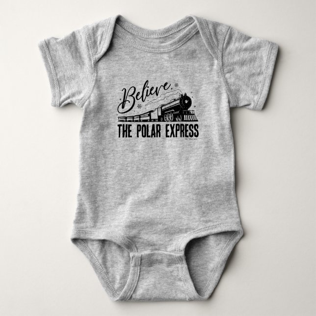Body L'Express polaire - Croyez | Graphique Vintage (Devant)