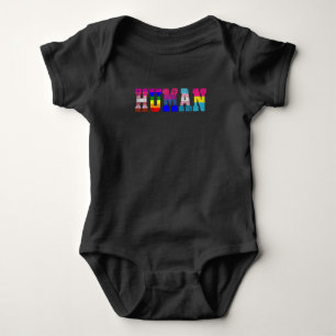 Body LGBT Human Flag Mois de la gay pride LGBTQ Rainbow