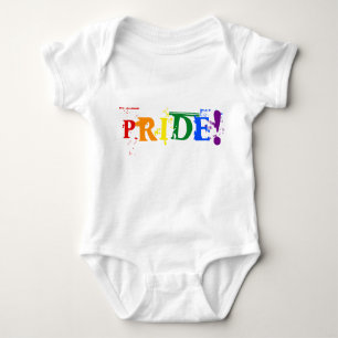 Body LGBT rainbow pride Infantile Creeper