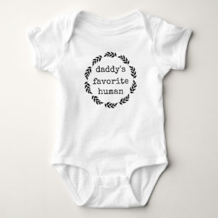 Body L'homme favori de papa avec couronne de fleurs