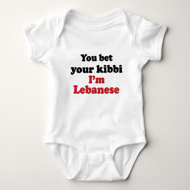 Body Libanais Kibbi 2 (Devant)