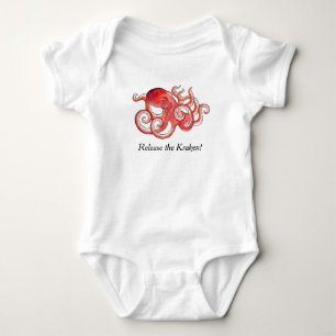 Body Libérez costume mignon de bébé de poulpe de Kra
