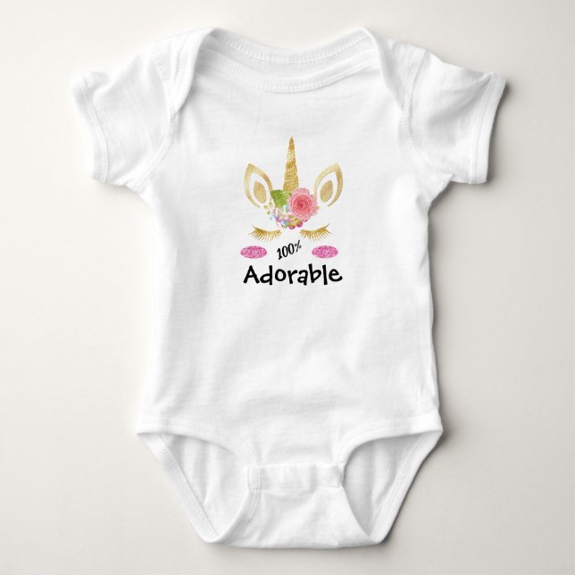 Body Licorne adorable (Devant)