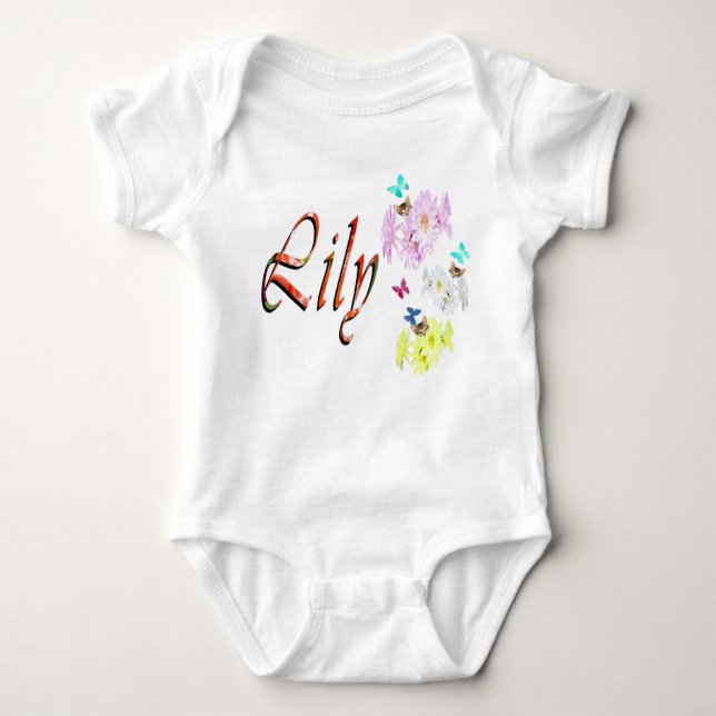 Body Lily, Nom, Logo, Avec Chatons, (Devant)
