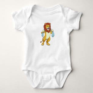 Body Lion avec serviette pour douche