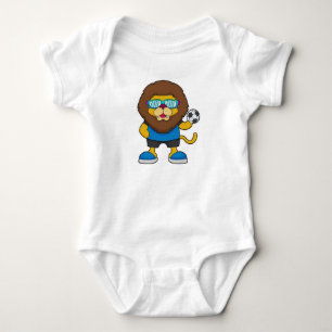 Body Lion comme joueur de football avec Soccer