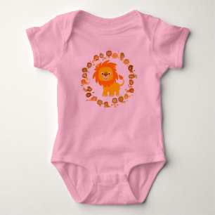 Body Lion Mandala bébé