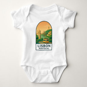 Body Lisbonne vintage Portugal – Ville de voyage rétro