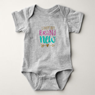 Body Littéralement Marque Nouveau bébé Onsie