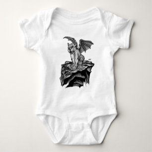 Body Little Golem Gargoyle - Design noir et blanc