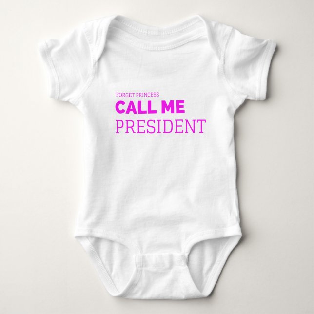 Body Little Miss Président (Devant)