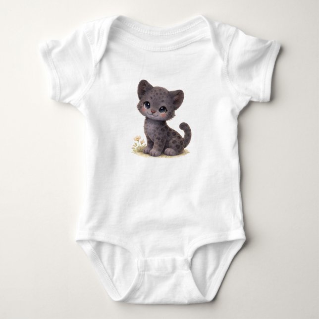 BODY 🖤 LITTLE PANTHER BABY BODYSUIT (Devant)