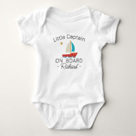 Body Little Sailboat Captain Custom Pregnancy Reveal