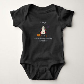 Body Little Vampire Big Appetite Baby Ghost Bodysuit