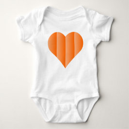 Body Logo Orange Cute Heart